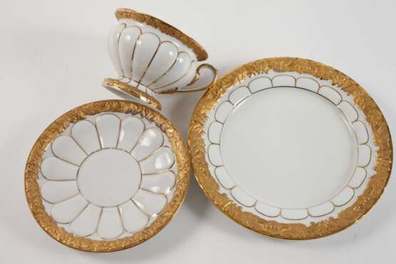 Meissen Prunkgedeck "X-Form" - photo 2