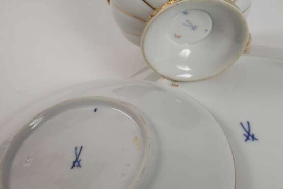 Meissen Prunkgedeck "X-Form" - photo 3