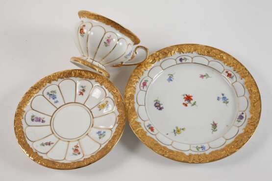 Meissen Prunkgedeck "X-Form" - photo 2