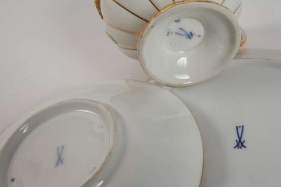 Meissen Prunkgedeck "X-Form" - photo 3