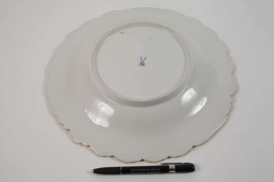 Meissen Prunkschale "Blumenbukett/Blaufond" - photo 3