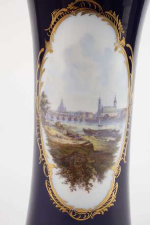 Meissen prunkvolle Ansichtenvase "Dresden" - photo 2