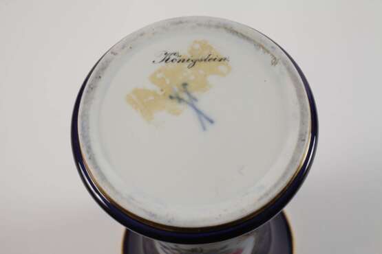 Meissen Ansichtenvase "Königsstein" - Foto 4