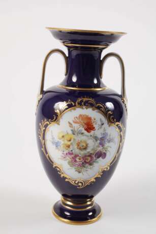 Meissen kleine Prunkvase Reiterszene - фото 4