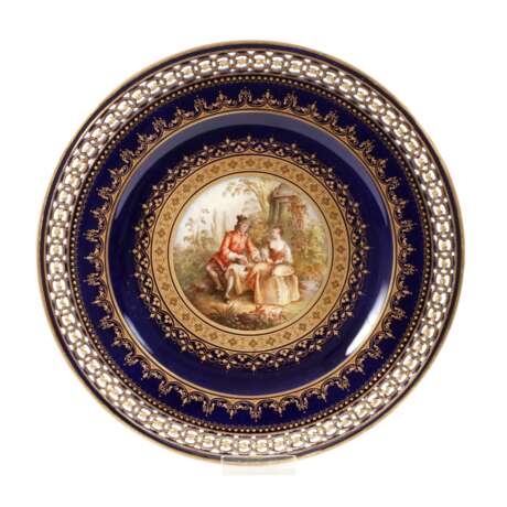 Meissen Prunkteller Figurenmalerei - photo 1