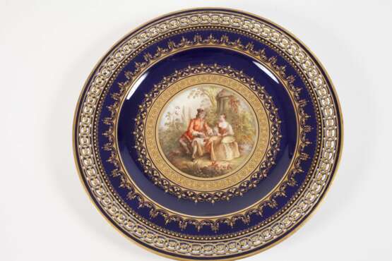 Meissen Prunkteller Figurenmalerei - photo 2