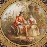 Meissen Prunkteller Figurenmalerei - photo 3