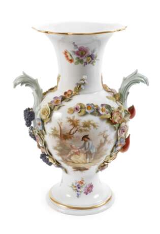 Meissen Prunkvase Figurenmalerei - photo 1