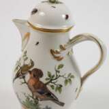 Meissen Kanne und Cachepot "Vogelmalerei" - photo 2