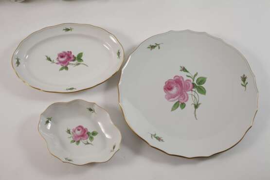 Meissen Kaffee-/Mokkaservice "Rote Rose" - photo 3