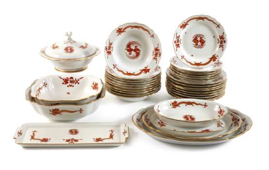 Meissen Speiseservice "Reicher Drache, rot" - photo 1