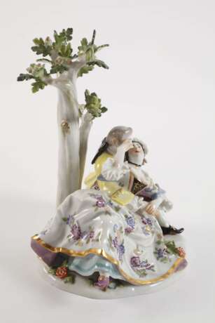 Meissen "Liebesgruppe mit Baum" - photo 3