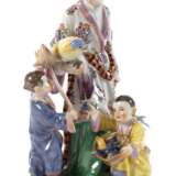 Meissen "Japaner mit Kindern" - фото 1