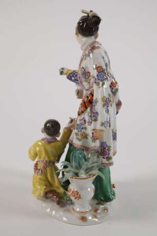 Meissen "Japaner mit Kindern" - фото 3