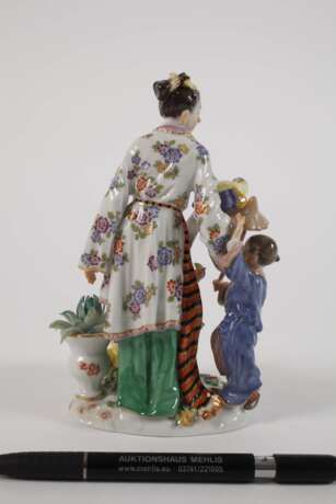 Meissen "Japaner mit Kindern" - фото 4