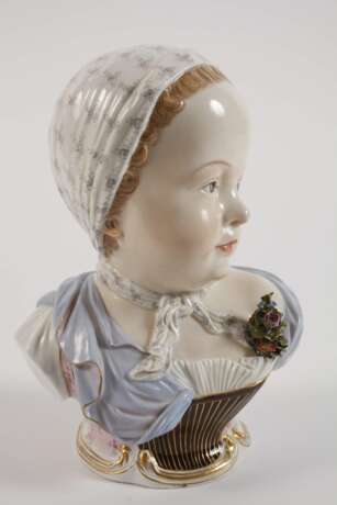 Meissen große "Mädchenbüste" - photo 2