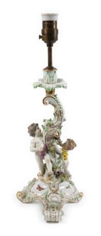 Meissen "Leuchter mit Amoretten" - photo 1