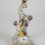 Meissen "Leuchter mit Amoretten" - photo 3