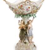 Meissen großer Tafelaufsatz mit Bacchanten - photo 1