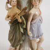 Meissen großer Tafelaufsatz mit Bacchanten - photo 2