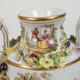 Potschappel Prunkvase mit Figurenmalerei - photo 2