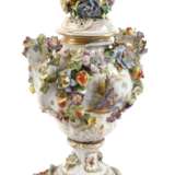 Potschappel Potpourri-Prunkvase Figurenmalerei - photo 1