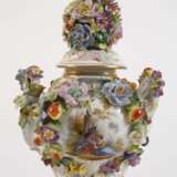 Potschappel Potpourri-Prunkvase Figurenmalerei - photo 2