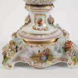 Potschappel Potpourri-Prunkvase Figurenmalerei - photo 3