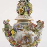 Potschappel Potpourri-Prunkvase Figurenmalerei - photo 5