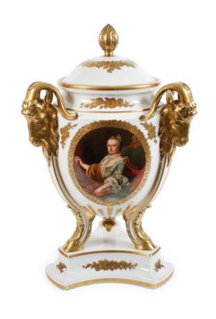 Rosenthal große "Vase mit Bocksköpfen" - Foto 1