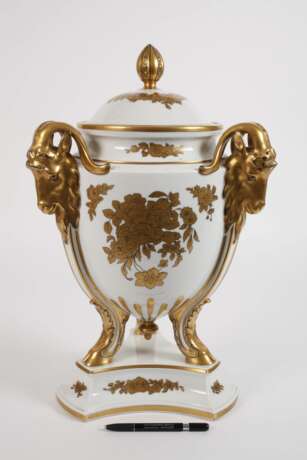 Rosenthal große "Vase mit Bocksköpfen" - Foto 5