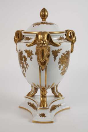 Rosenthal große "Vase mit Bocksköpfen" - Foto 6