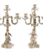 Каталог товаров. Sitzendorf Paar Kerzenleuchter mit Gärtnerpaar