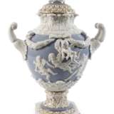 Volkstedt große Prunkvase im Capodimonte-Stil - Foto 1