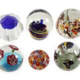 Sammlung sechs Paperweights - Foto 1