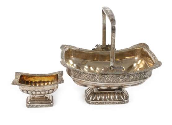 Zwei Henkelschalen Russland Silber - photo 1