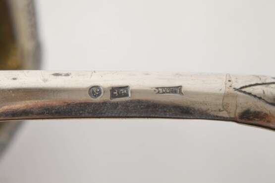 Silber Henkelschale Russland - photo 6