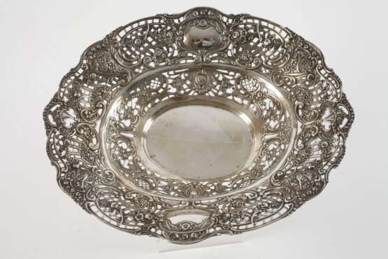 Durchbruchschale Silber - photo 2