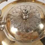 Silber Teekessel mit Rechaud - photo 5