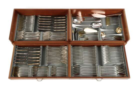 Silber umfangreiches Speisebesteck - photo 1