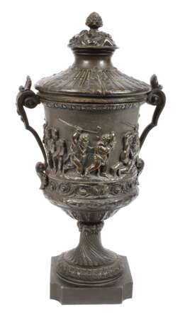 Deckelamphore Bronze - Foto 1