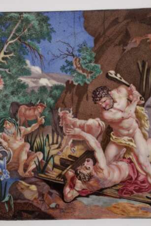 Limoges Bildplatte Herakles - Foto 4