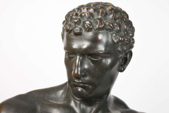 Wilhelm Kumm, große Bronze Gaius Mucius Scaevola - photo 2