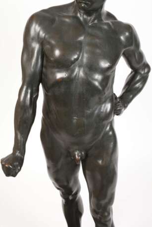 Wilhelm Kumm, große Bronze Gaius Mucius Scaevola - photo 3