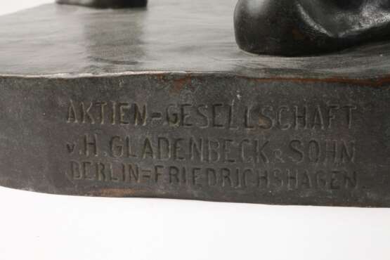 Wilhelm Kumm, große Bronze Gaius Mucius Scaevola - photo 8