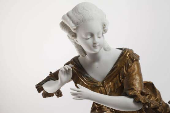 Henri Desiré Grisard, Chryselephantin Rokokodame - photo 2