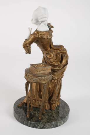 Henri Desiré Grisard, Chryselephantin Rokokodame - photo 4