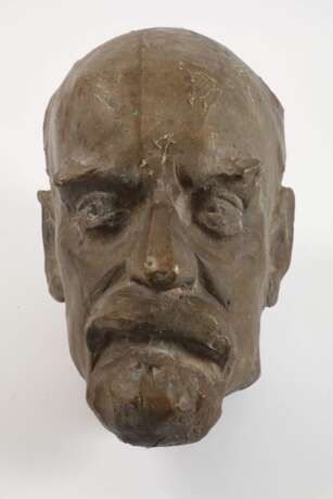 Kopfstück Lenin Bronze - photo 2