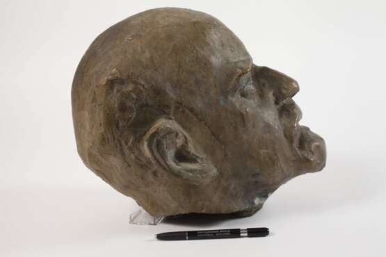 Kopfstück Lenin Bronze - photo 3