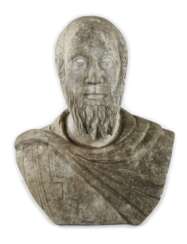 Marmorbüste griechischer Gelehrter